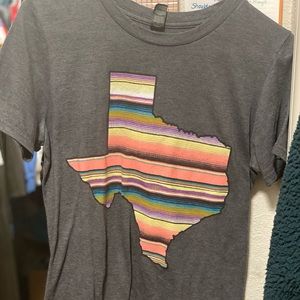 Cute state of Texas tee